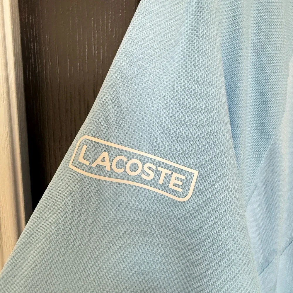 Lacoste Sport Sky Blue Polo - Picture 3 of 5